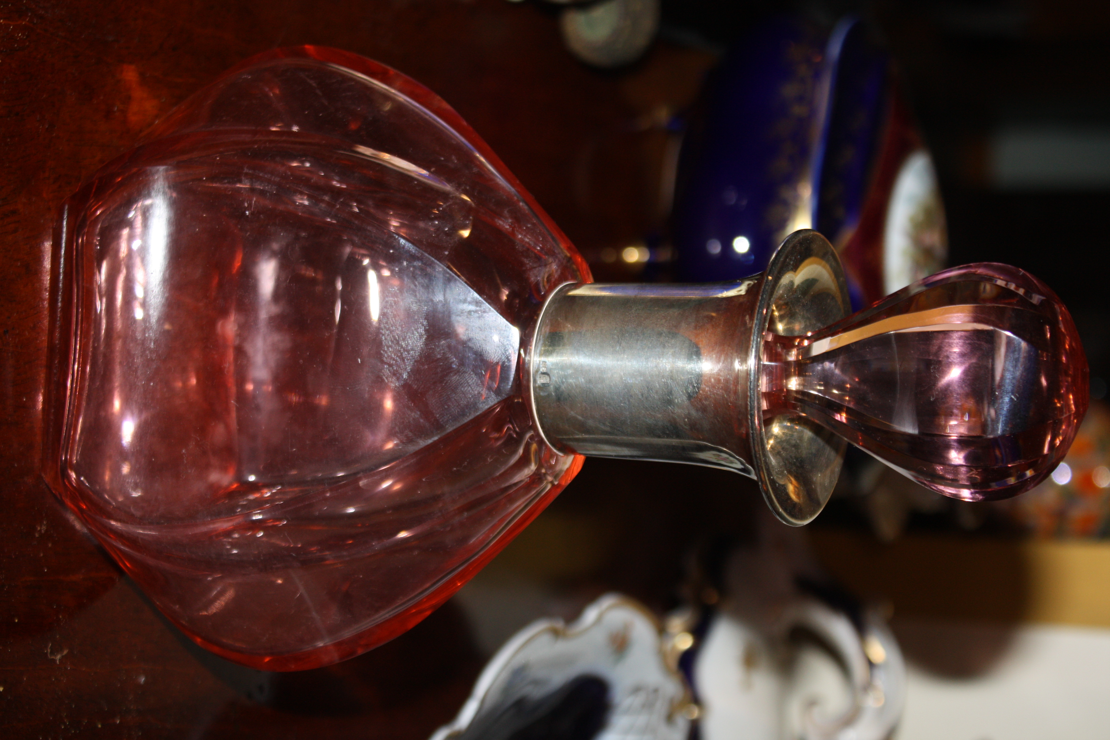 A vintage WMF Art Déco liquor carafe pitcher
